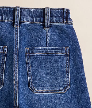 Girls- Mini Olivia Cropped Wide Jean thumbnail 3