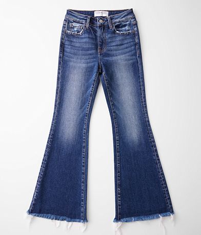 Flying Monkey Girls - High Rise Flare Stretch Jean front view