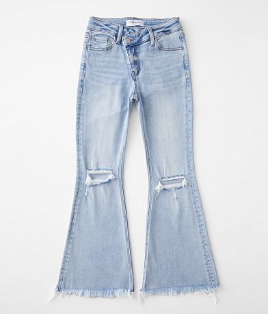 Flying Monkey Girls - High Rise Flare Stretch Jean front view