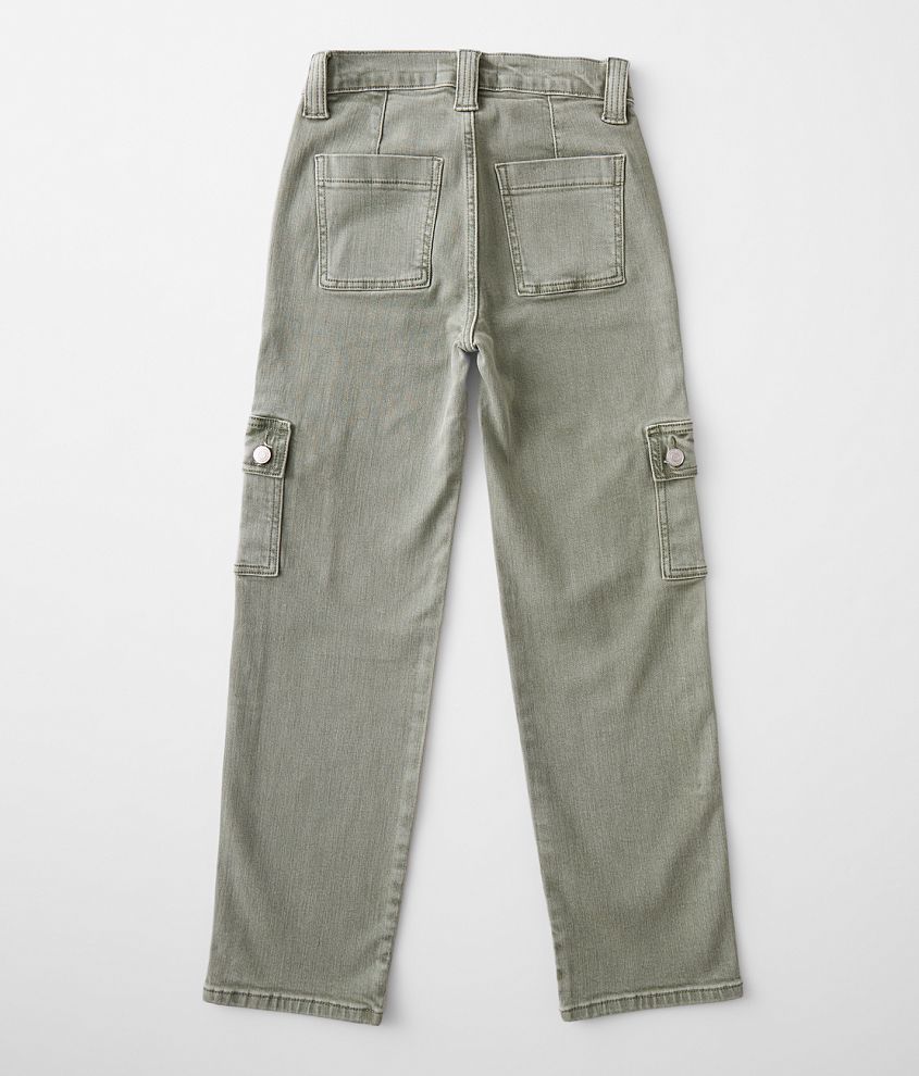 Girls - High Rise Stretch Cargo Pant