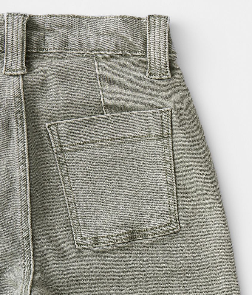 Girls - High Rise Stretch Cargo Pant