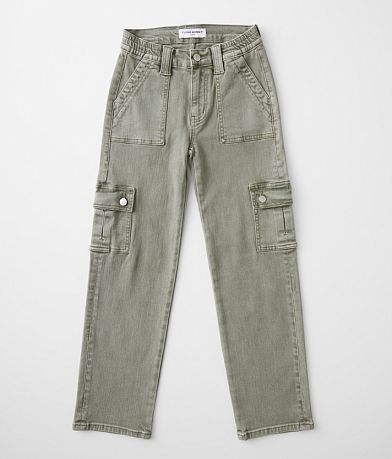 Flying Monkey Girls - High Rise Stretch Cargo Pant front view