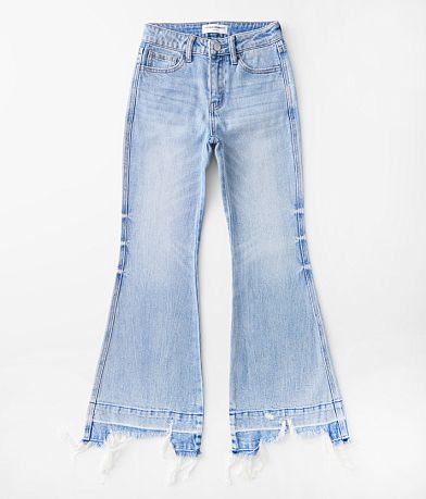 Flying Monkey Girls - High Rise Flare Stretch Jean front view