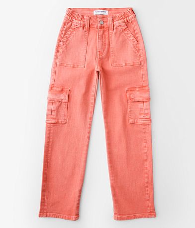 Flying Monkey Girls - High Rise Cargo Stretch Pant front view