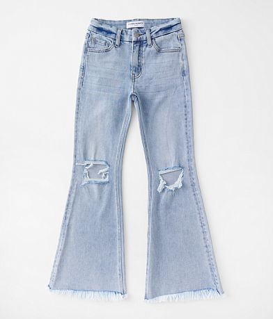 Flying Monkey Girls - High Rise Flare Stretch Jean front view