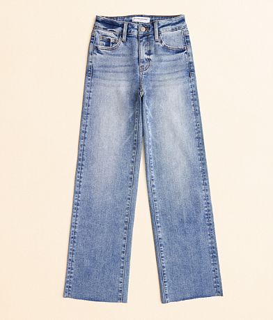 Flying Monkey Girls - High Rise Wide Leg Stretch Jean front view