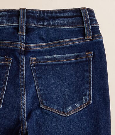 Girls - High Rise Flare Stretch Jean thumbnail 3
