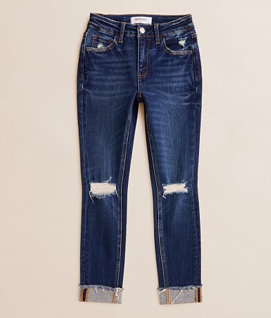 VERVET Girls - Mini Haylie High Rise Ankle Skinny Jean front view