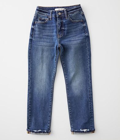 Willow & Root Girls - The Mom Jean front view