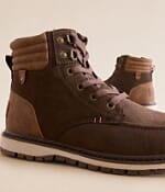 BKE Midtown Mens Boots Tan Brown Moc Toe Lace Side Zip Heritage Rugged Size 10 Midtown Plain Toe Zipper Boot Men main image 3