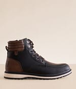 BKE Midtown Mens Boots Tan Brown Moc Toe Lace Side Zip Heritage Rugged Size 10 Midtown Plain Toe Zipper Boot Men main image 2