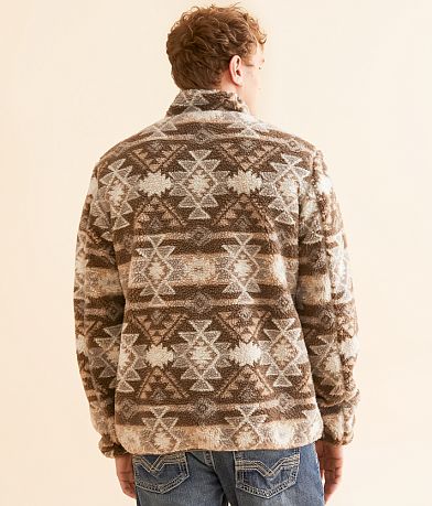 Departwest Southwestern Polar Fleece Jacket BACK