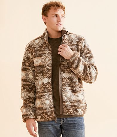 Departwest Southwestern Polar Fleece Jacket front view