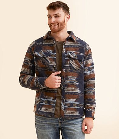 Departwest Athletic Southwestern Shacket front view