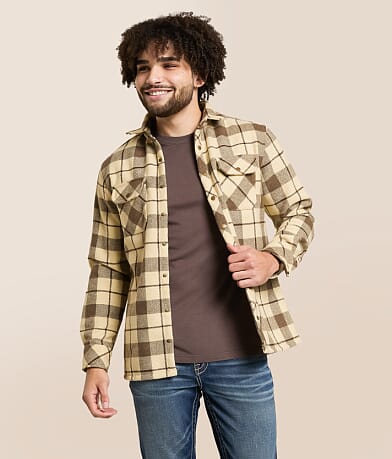 Departwest Standard Plaid Flannel Shirt front view