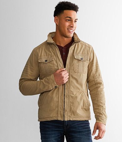 BKE Canvas Hooded Jacket FULL_RIGHT_SIDE