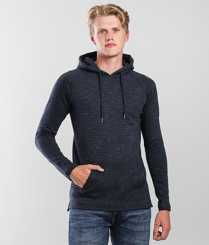 BKE Quilted Hoodie Men s Sweatshirts in Twilight Buckle