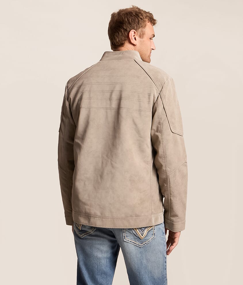 Faux Suede Jacket