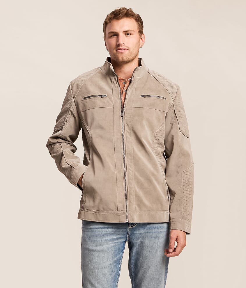 Faux Suede Jacket