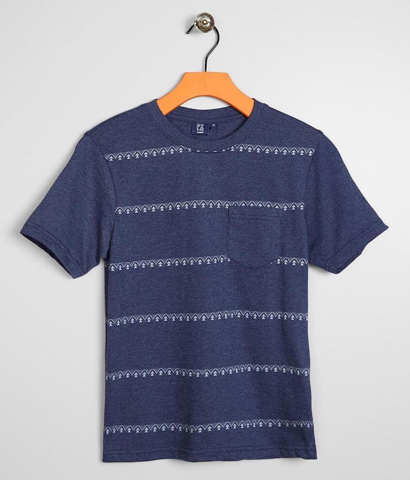 Boys - PX Striped Pocket T-Shirt front view