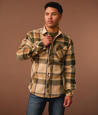 Outpost Makers Flannel Athletic Shirt front view