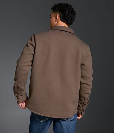 Walnut Jacquard Shacket thumbnail 3