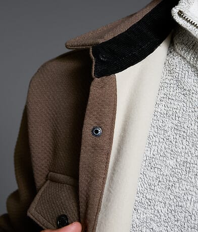 Walnut Jacquard Shacket thumbnail 4