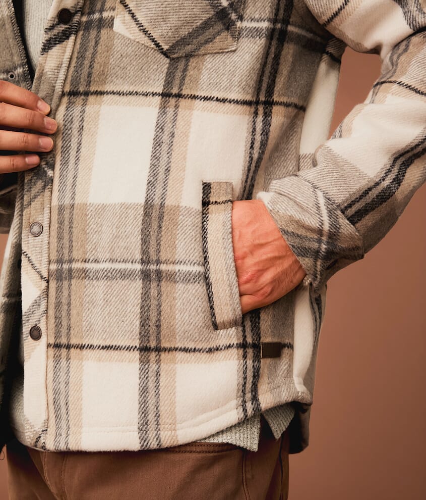 Plaid Hooded Shacket