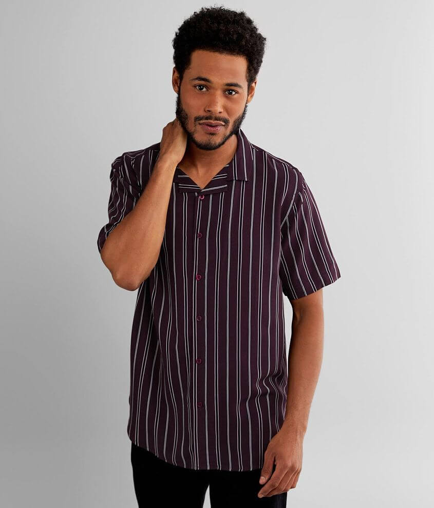 Image of Nova Industries Woven Striped Shirt