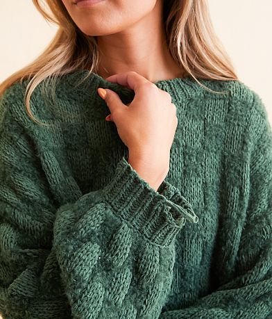 POL Destructed Chenille Sweater MISC_DETAIL_1
