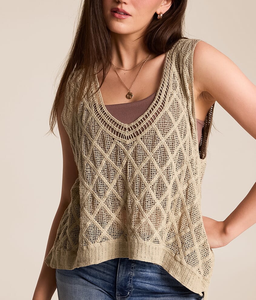 Crochet Sweater Tank