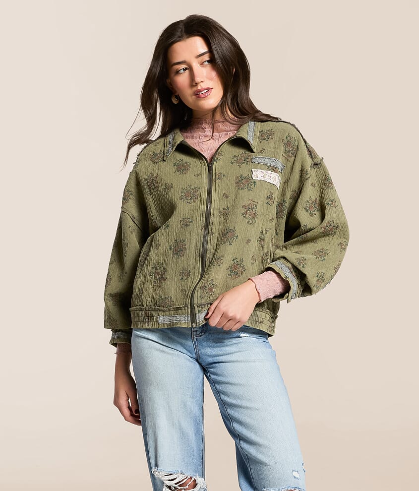 Floral Crochet Jacket