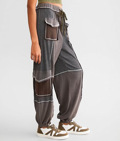 POL Pieced Cargo Jogger FULL_RIGHT_SIDE