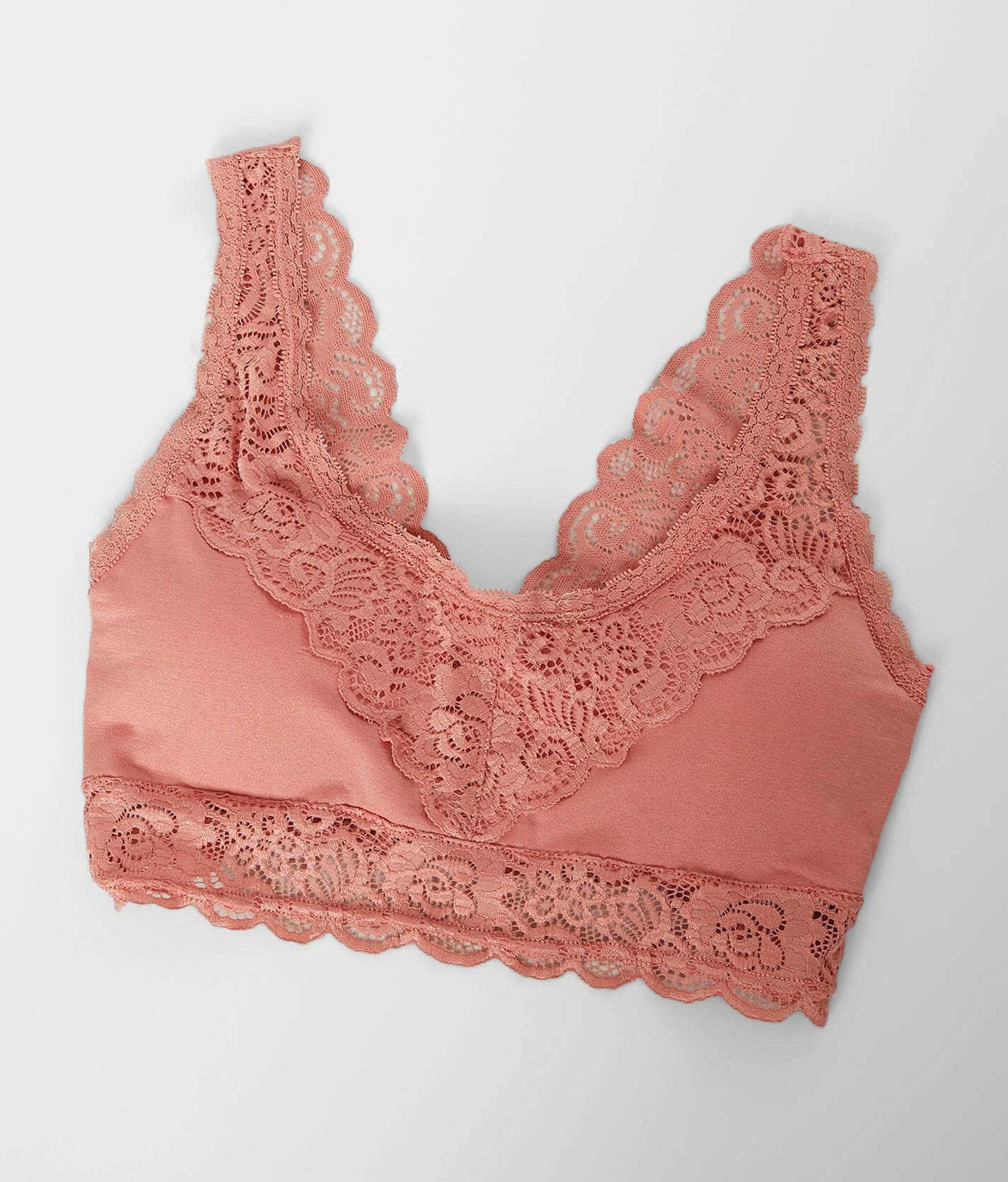 lace trim bralette