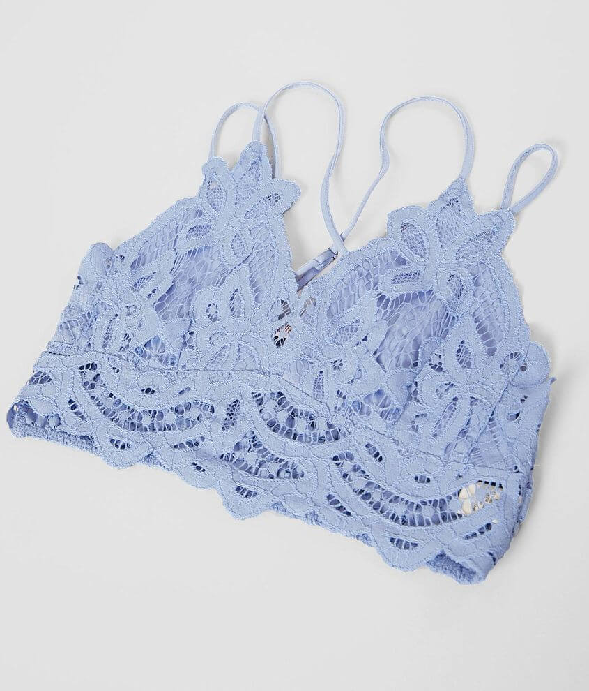 Willow &amp; Root Floral Lace Bralette front view