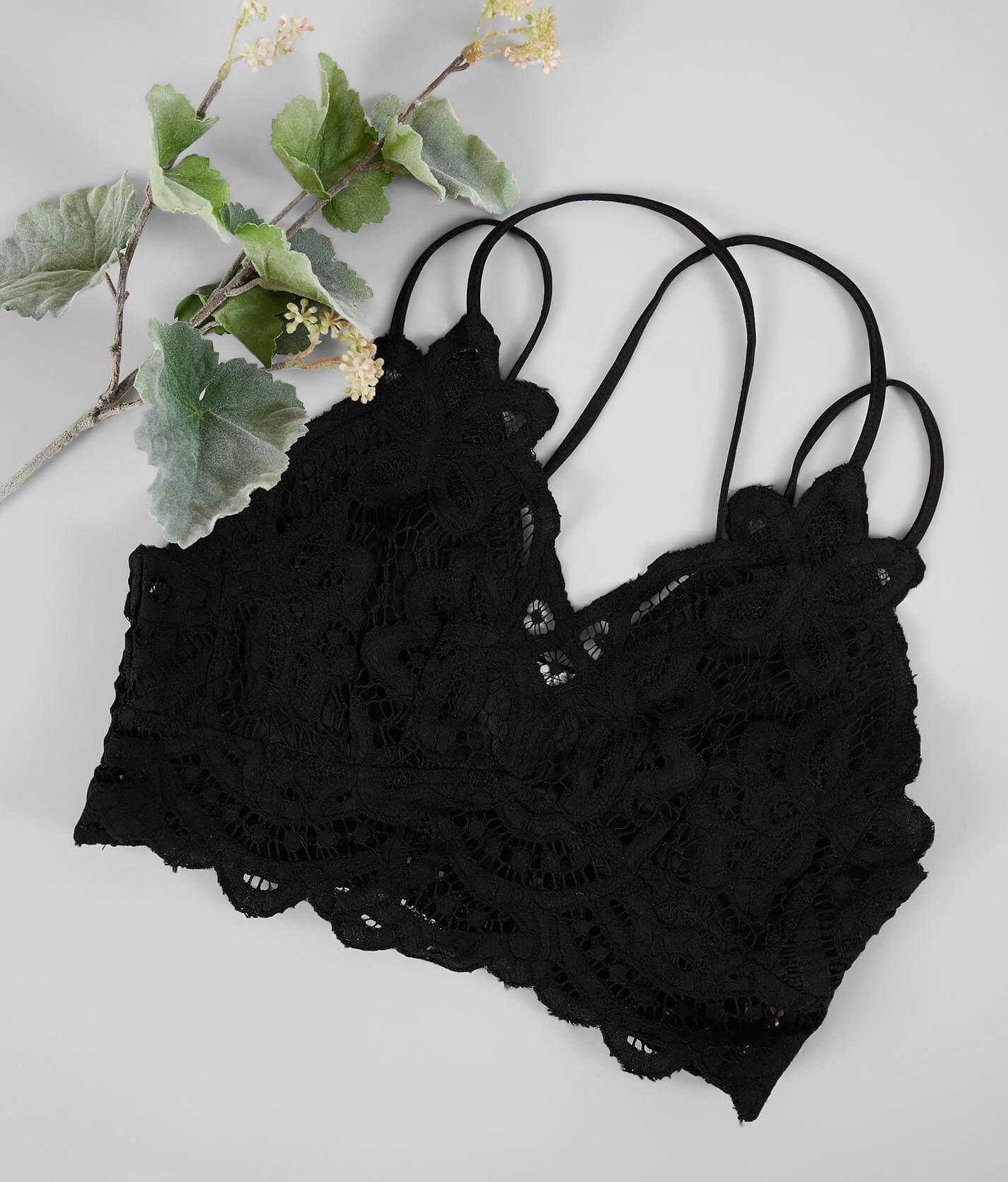 floral lace bralette