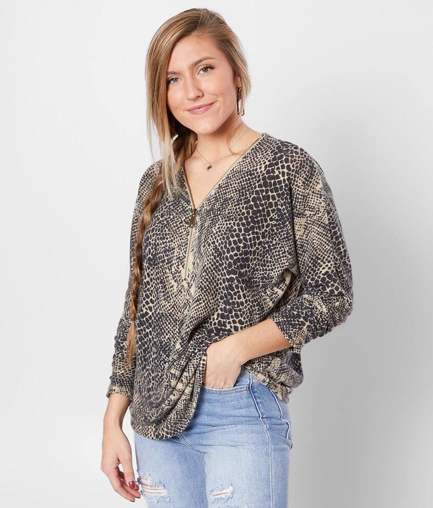 Image of Daytrip Animal Print Top