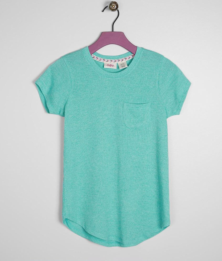 Girls - Daytrip Ribbed Knit Top front view