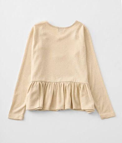 Daytrip Girls - Ruffle Hem Top BACK