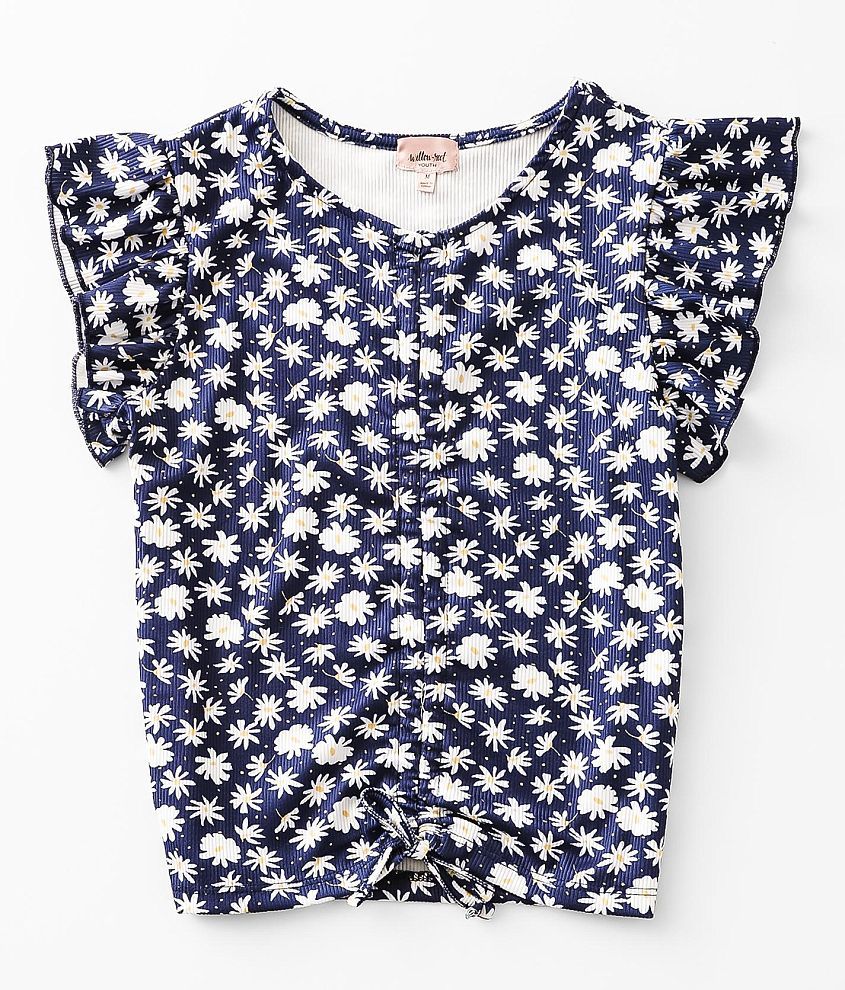 Girls - Willow &#38; Root Daisy Top front view