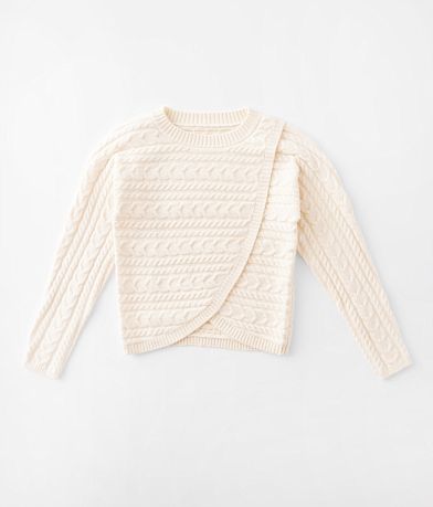 Willow & Root Girls - Tulip Sweater front view