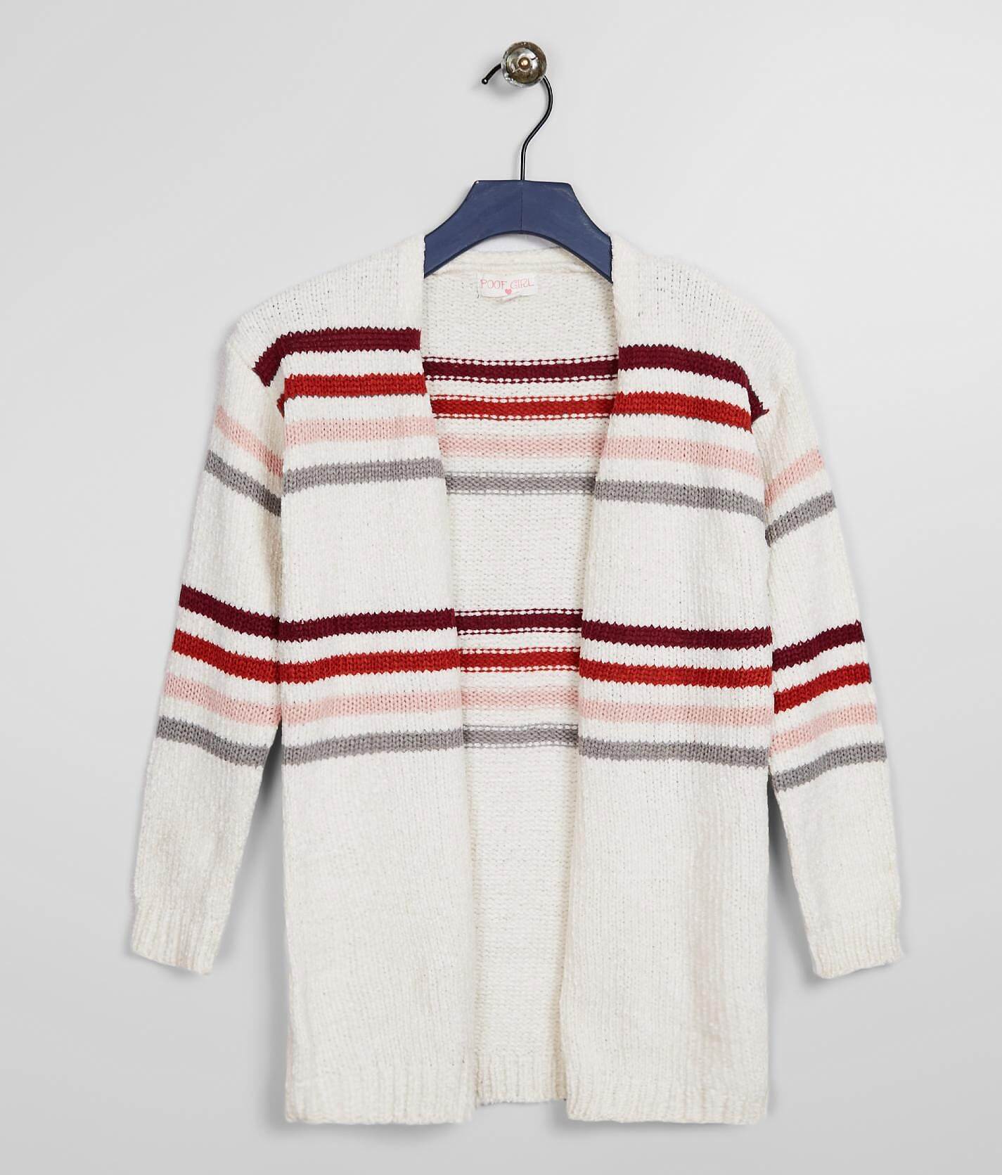 girls chenille cardigan