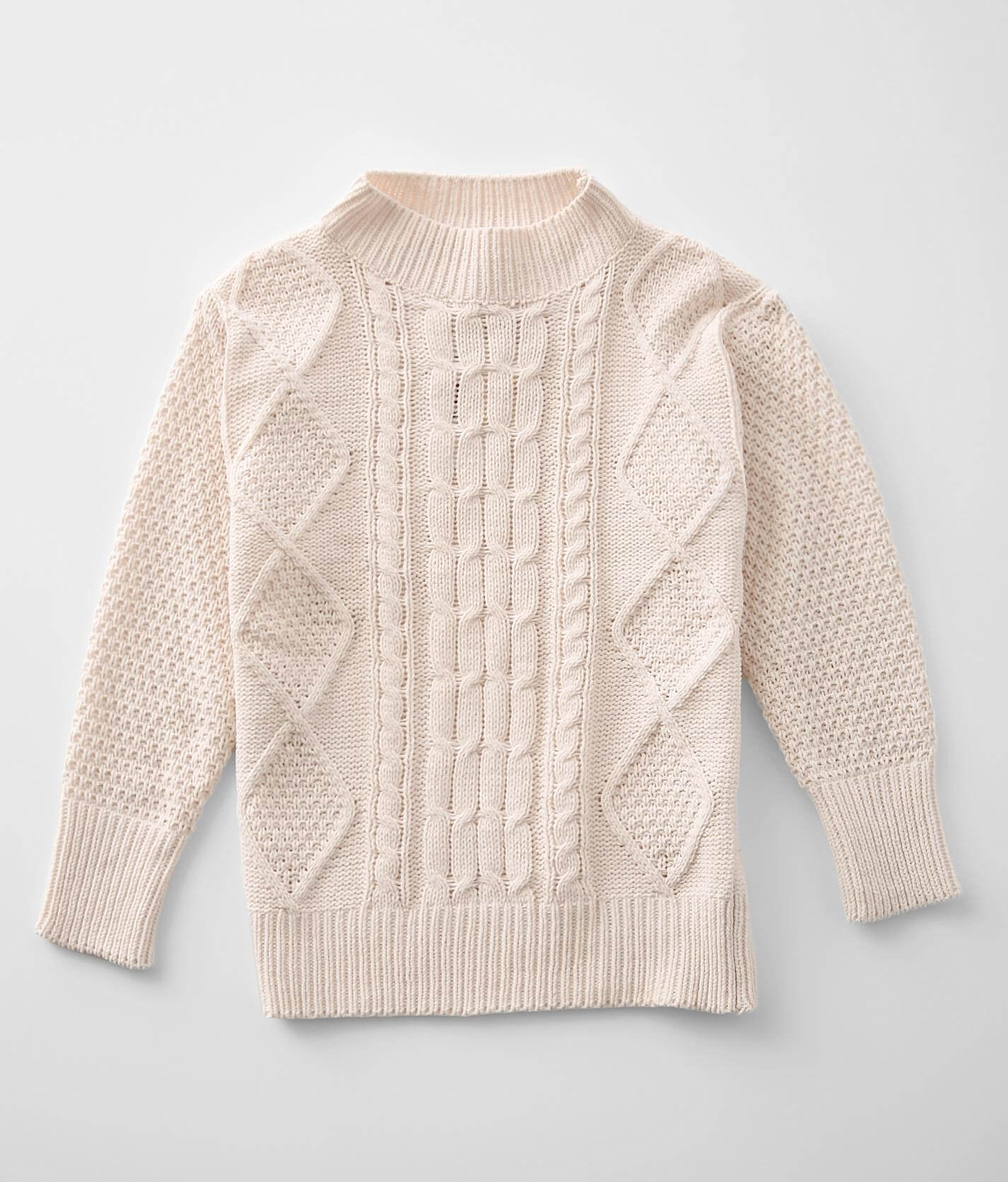 chenille cable knit cardigan