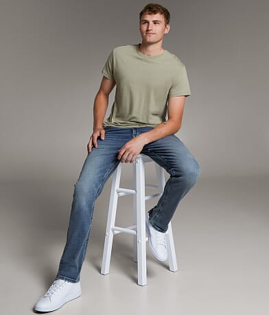 BKE Alec Straight Stretch Jean front view