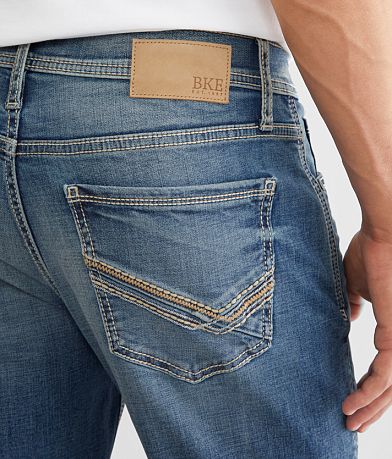 BKE Jake Straight Stretch Jean back pocket view