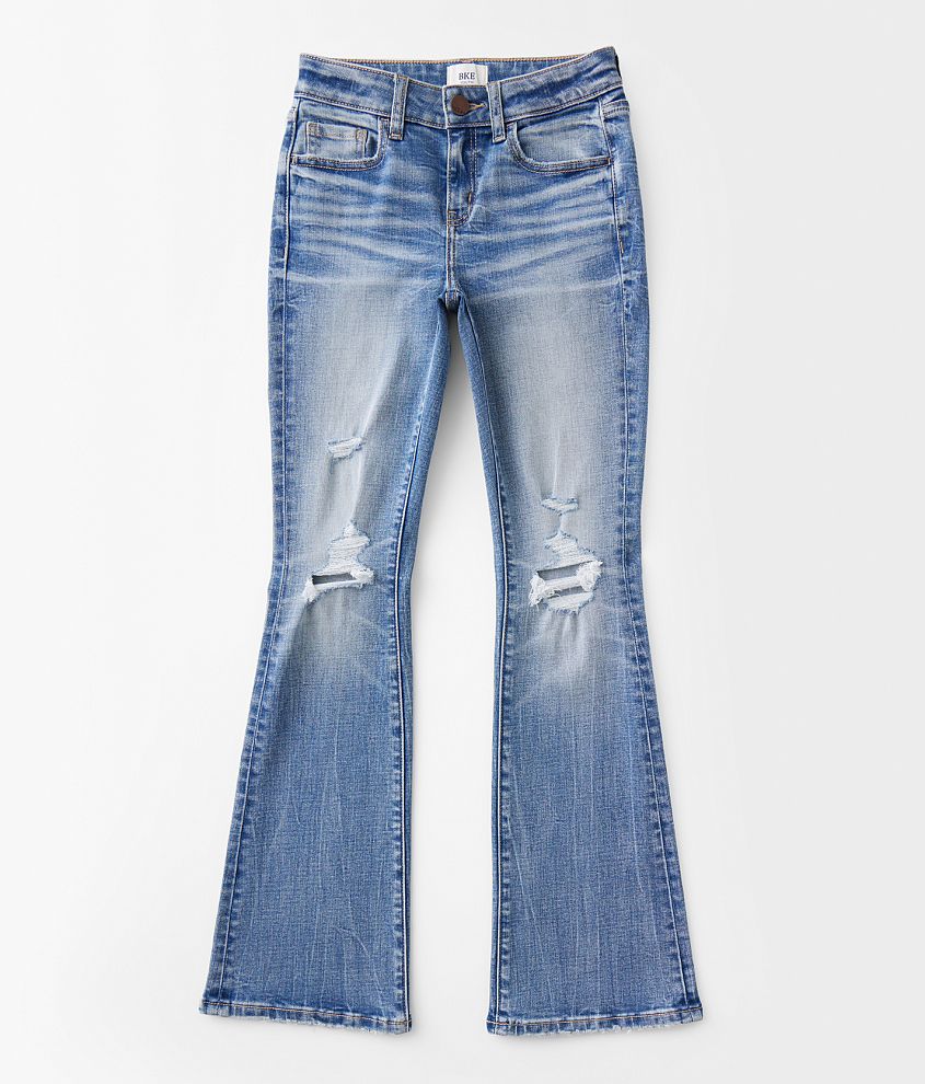 Girls - BKE Mid-Rise Tailored Boot Stretch Jean front view