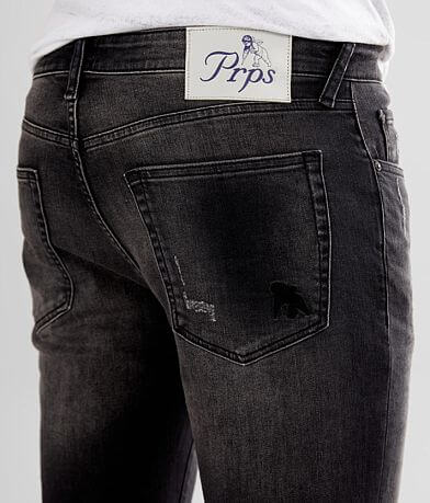 Prps Black Slim Taper Stretch Jean BACK_POCKET