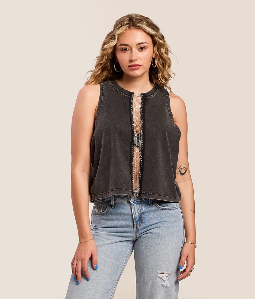 Washed Tank Top