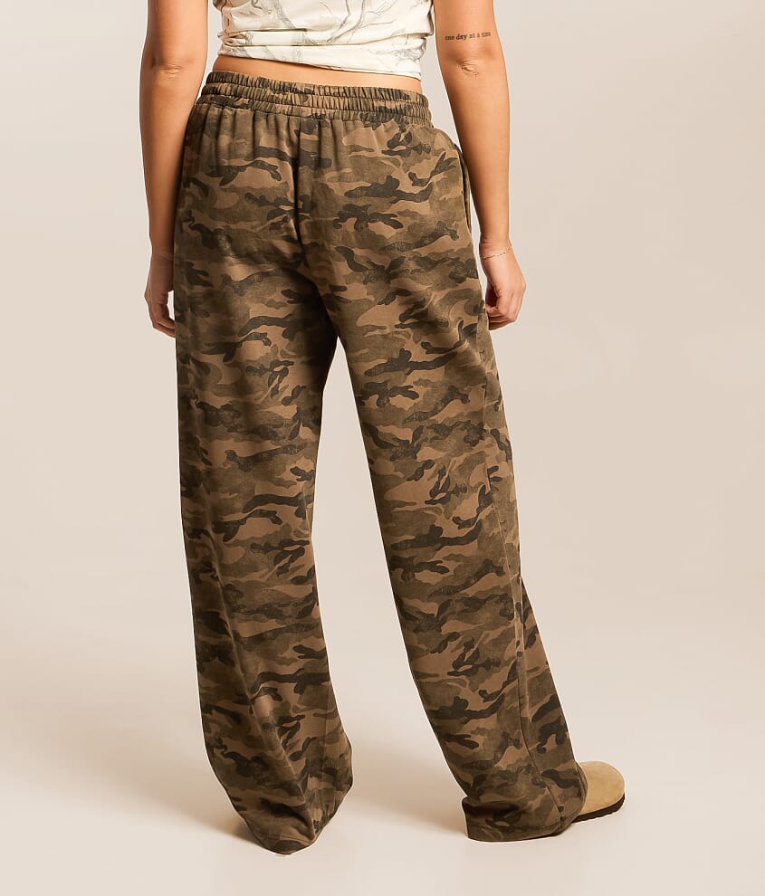Camo Wide Leg Pant