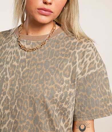 Gilded Intent Cheetah Print T-Shirt MISC_DETAIL_1